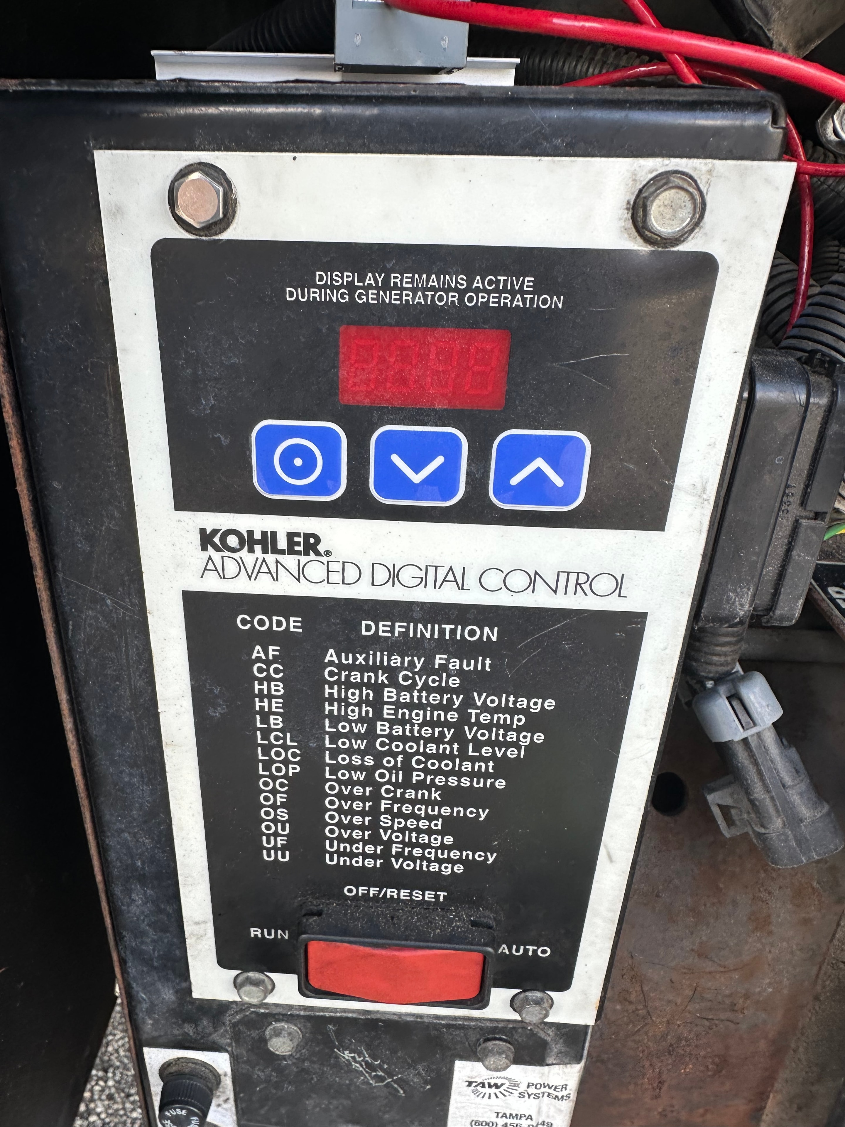 Generator repair and diagnostic testing